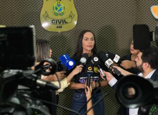 PC-AM prende homem em flagrante por lesão corporal, sequestro, cárcere privado, tortura e estupro da ex-companheira