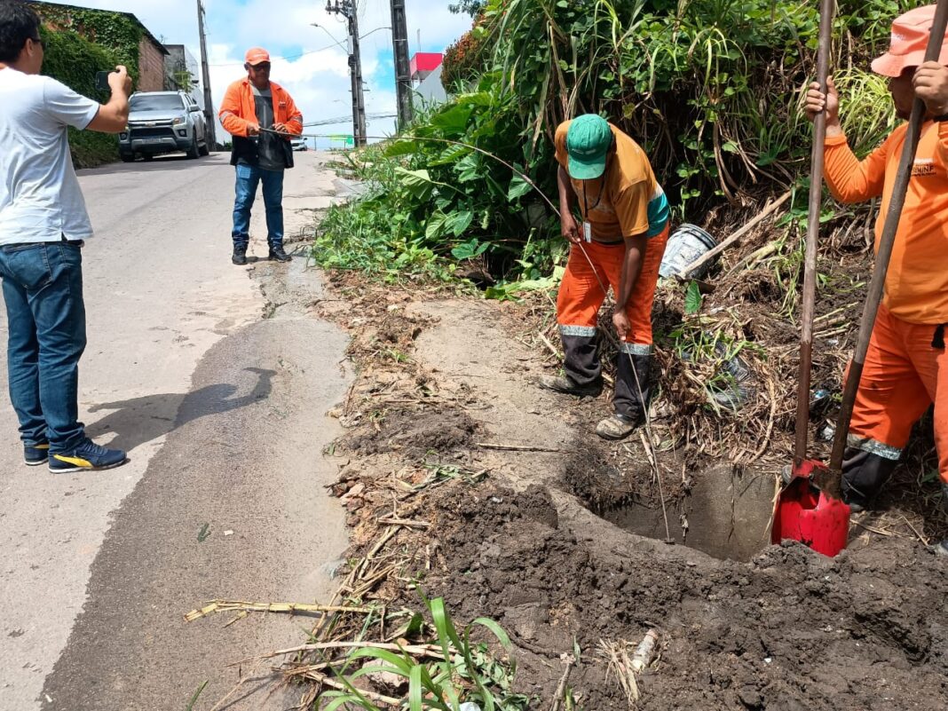 rede de drenagem no Tarumã (2)