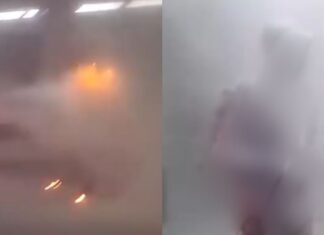 Vídeo: Idoso ateia fogo ao próprio corpo na estação São Bento do metrô em São Paulo, cenas proibidas para menores de 18 anos