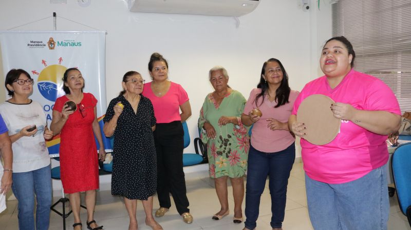 Aposentados da Manausprev concluem sessões de musicoterapia e aguardam chamada para nova turma 2