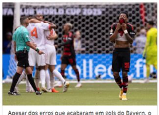 Flamengo abusa dos erros contra o Bayern e é eliminado nas oitavas do Mundial