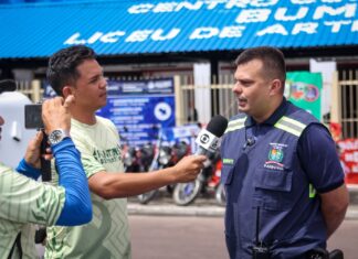 Mais de 20 motocicletas irregulares são apreendidas na Operação Controle em Parintins