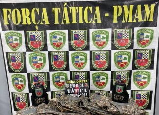 Polícia Militar do Amazonas apreende armas que seriam usadas em confronto entre facções