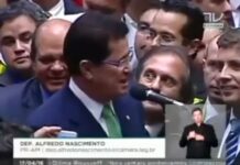Vídeo: Alfredo Nascimento destaca voto histórico a favor do Impeachment de Dilma em Rede Social