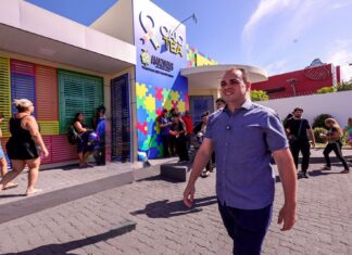 Sugestão do presidente Roberto Cidade, primeiro CAIC TEA do Amazonas é inaugurado em Manaus