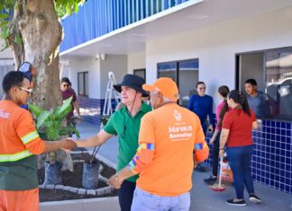 David Almeida inaugura maior base da Guarda Municipal de Manaus na zona Leste