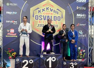 Meysse Campos supera três oponentes e é campeã Adulto Azul Pluma na Copa Osvaldo Alves 2025