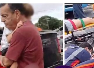 Esposa e Neto de ex-secretário de segurança ficam feridos em acidente grave na Ponta Negra, em Manaus