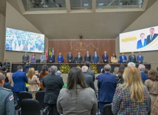 Corregedor do TCE-AM prestigia homenagem ao ministro Mauro Campbell na Aleam