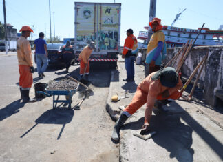 Prefeitura revitaliza mais de mil metros de calçadas e transforma acessibilidade no Centro Histórico de Manaus