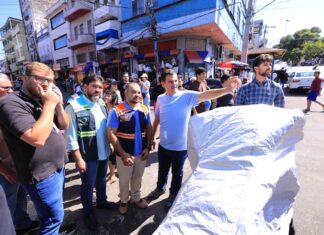 Prefeitura alinha início de obras para reabertura ao tráfego de veículos de quatro ruas históricas do centro de Manaus