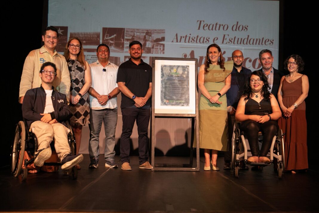 UEA reinaugura Teatro dos Artistas e Estudantes Américo Alvarez -Foto-Daniel Brito-UEA