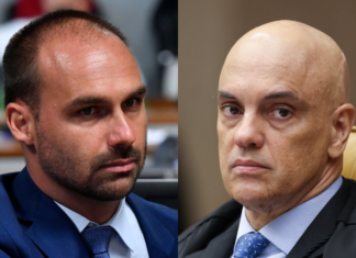 VÍDEO: Eduardo Bolsonaro insinua que Alexandre de Moraes estaria por trás de assalto à casa de sua mãe e avós