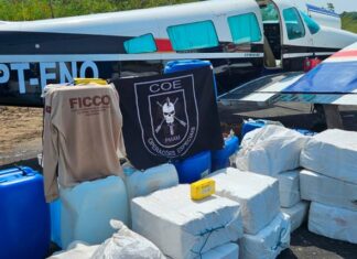 PF e forças de segurança apreendem 400 kg de drogas próxima ao município de Urucará/AM