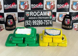 Polícia Militar do Amazonas apreende 14 tabletes de entorpecentes em apartamento