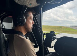 Departamento Aéreo da SSP-AM qualifica no Amazonas, primeiro piloto para operar helicóptero