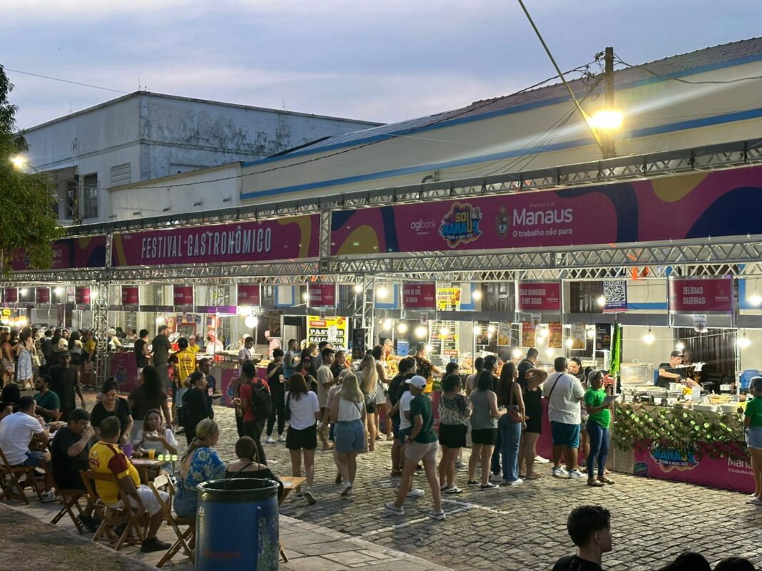 #SouManaus2025 Praça Dom Pedro II reúne cultura, gastronomia e lazer no Sou Manaus 2025 3