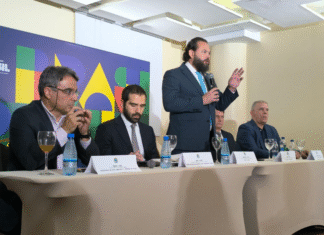 Coletiva de imprensa apresenta inauguração do Centro de Cooperação Policial Internacional da Amazônia em Manaus/AM