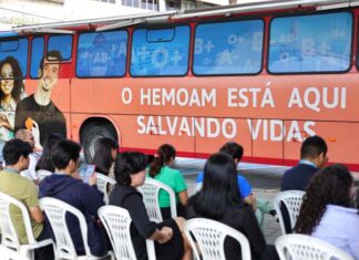 Campanha de doação de sangue no TCE-AM leva esperança a 236 pessoas