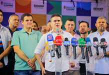 Prefeito David Almeida entrega quadra poliesportiva do Braga Mendes totalmente reformada