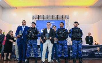 Prefeito David Almeida anuncia novo concurso e destaca fortalecimento da Guarda Municipal de Manaus