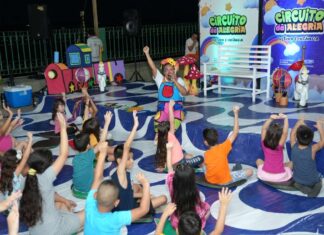 Circuito da Alegria encerra programação do Mês das Crianças com tarde de diversão no Parque Rio Negro