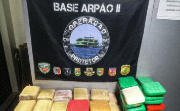 Forças de Segurança do Amazonas apreendem mais de 80 quilos de drogas nas proximidades de Coari
