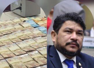 Vereador preso em Manaus tinha uma fortuna escondida. O AGIR comeu abil e não emitiu Nota sobre seu filiado suspeito corrupção