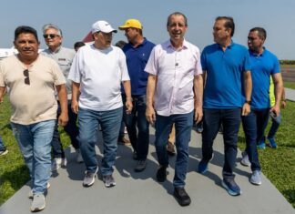 Omar Aziz e Eduardo Braga cumprem agenda intensa de obras e inaugurações que devem entrar para a história de Parintins