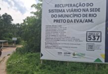 Obra milionária abandonada pelo Governo Wilson Lima e a Gestão Municipal gera revolta em Rio Preto da Eva, VÍDEO