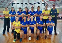 Handebol feminino de Parintins estreia com vitória nos Jogos Escolares Brasileiros