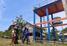 Avança expansão do sistema de água e construções de castelos para abastecimento na zona rural de Parintins