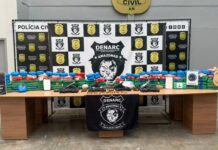 PC-AM desarticula centro de guarda e distribuição de drogas na zona norte e causa prejuízo de R$ 10,4 milhões ao narcotráfico