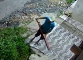 PC-AM reforça divulgação das imagens de suspeito de furtar hidrômetro no bairro Coroado