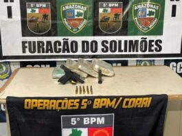 PMAM prende homem por tráfico de drogas e porte ilegal de arma de fogo em Coari