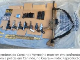 Sete membros do Comando Vermelho tem CPF Cancelado Com Sucesso em confronto com a polícia no Ceará
