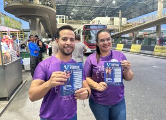 Prefeitura de Manaus promove ação educativa nos terminais 4 e 5 sobre direitos da pessoa idosa