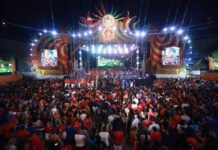 Capital amazonense comemora 356 anos com noite de festa no primeiro dia do ‘Boi Manaus 2025’