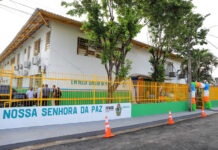 Vice-prefeito Renato Junior reinaugura escola municipal Nossa Senhora da Paz após reforma esperada há 20 anos