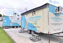 Pela primeira vez, Carauari recebe Castramóvel para castração e vacinação de animais