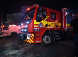 Em menos de uma hora, Corpo de Bombeiros controla incêndio de grandes proporções na zona leste de Manaus