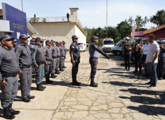 Governador Wilson Lima entrega sete novas viaturas e reforça a segurança em Tabatinga