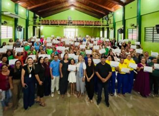 Prefeitura de Parintins certifica 220 Manipuladores de Alimentos da rede municipal de ensino