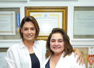 Michelle Bolsonaro faz homenagem para Professora Maria do Carmo no dia do seu aniversário