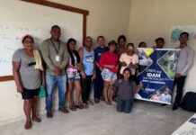 Em Autazes, Idam faz treinamento de poda de frutíferas e cultivo de hortaliças