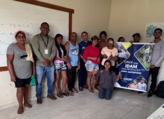 Em Autazes, Idam faz treinamento de poda de frutíferas e cultivo de hortaliças