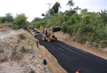 Prefeitura de Manaus inicia pavimentação da vicinal Santa Cecília no ramal Água Branca