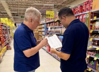 Pesquisa do Procon Manaus aponta nova redução no valor médio da cesta básica em novembro