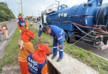 Prefeitura de Manaus reforça infraestrutura em importante via do bairro Cidade de Deus