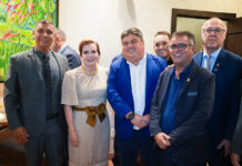 Presidente David Reis e vereadores da CMM prestigiam solenidade de entrega do Colar do Mérito de Contas no TCE-AM